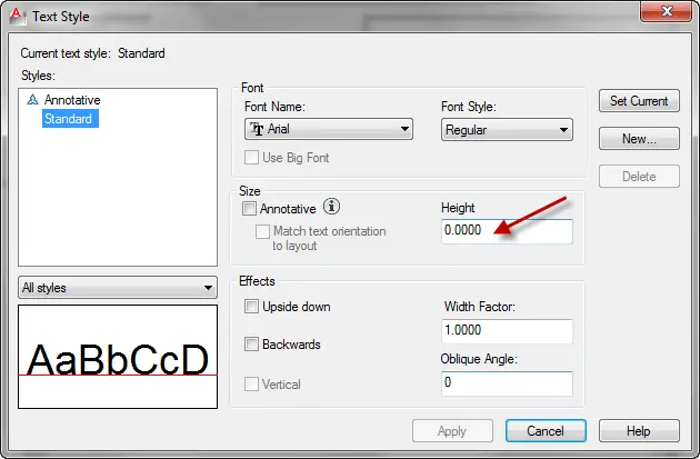 autocad_tips-text-style-for dimension-2