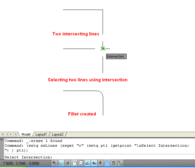 Reducing clicks and increasing productivity in AutoCAD using AutoLISP