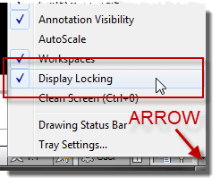 autocad file lock