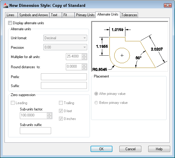 autocad lisp modify dimension prefix