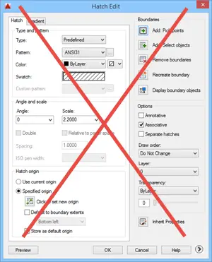 autocad lisp command color without dialog