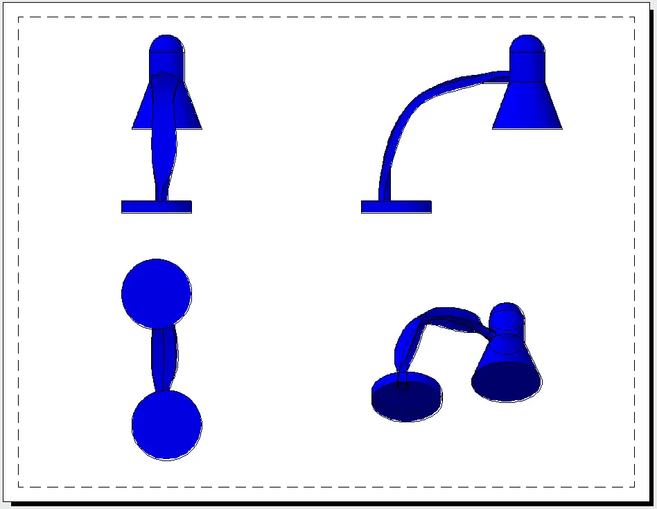 autocad commands to yz view