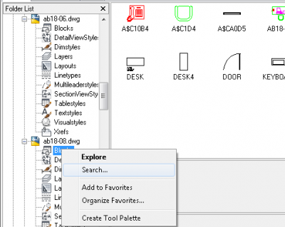 Keep blocks accessible so you can insert them in any drawing-Part I ...