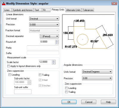 Dimensioning basics, Part III: Create accurate dimensions for angles ...