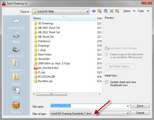 autocad file types