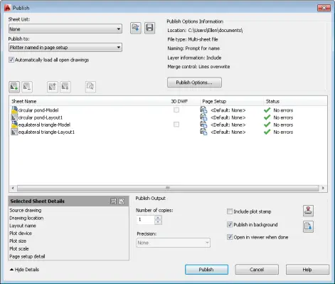 autocad commands pdfs