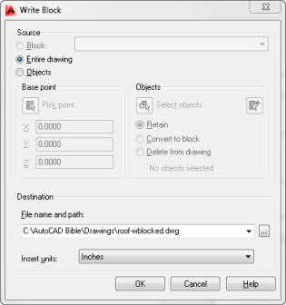 autocad commands only working on visible objets