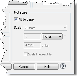 Plotter Paper Size Chart