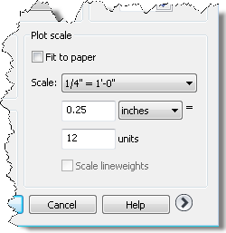 Autocad Plot Scale Chart - Ponasa