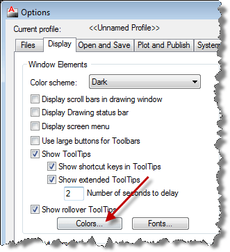 autocad right click menu .net