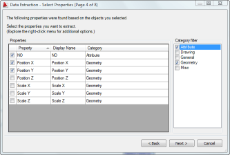 extract attributes in AutoCAD