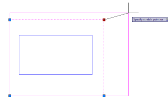 Stretching a viewport