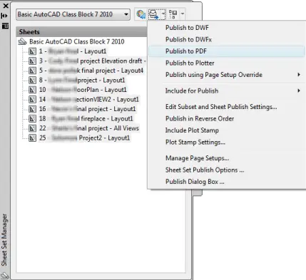 autocad commands pdfs