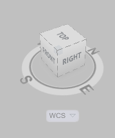 The ViewCube in AutoCAD 2010