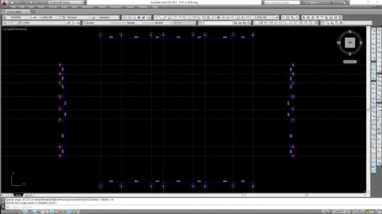 Autocad Tutorial: Using Xref effectively for grid system on floor plans ...