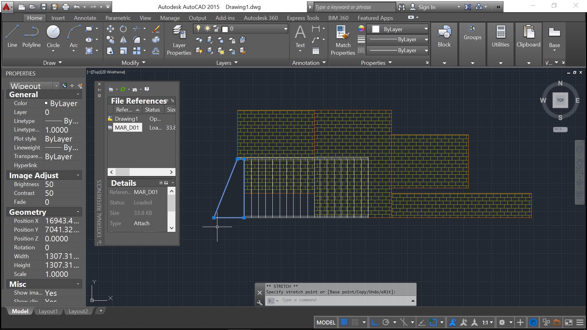 Wipeout tool Autocad 
